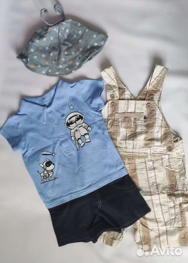 Комбинезоны 74-80 для мальчика