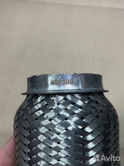 Гофра глушителя 45х100