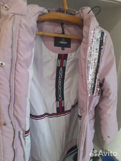 Куртка парка для девочки