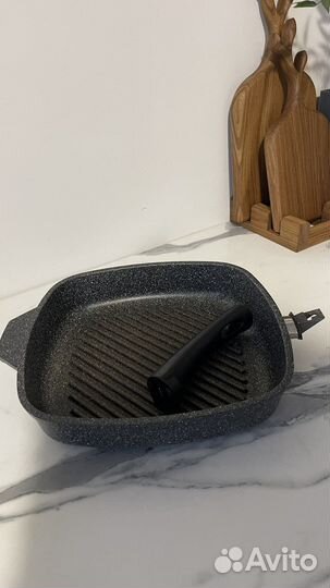 Сковорода гриль камень