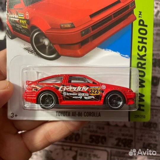 Hot Wheels Toyota AE86 Corolla