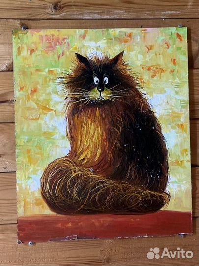 Картина кот