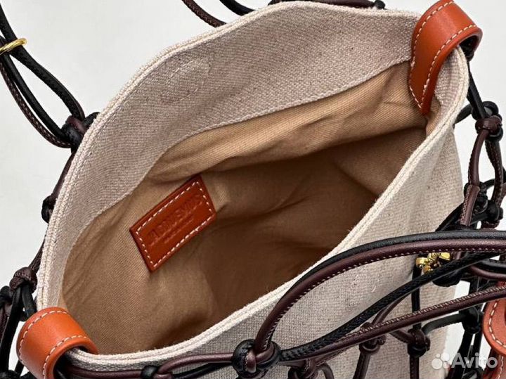 Сумка jacquemus в сетку