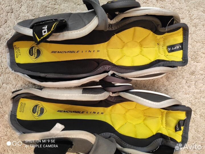 Щитки хоккейные детские Bauer Supreme S170, р 12