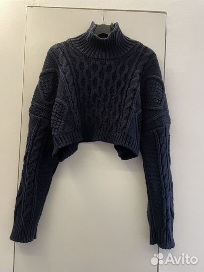 Свитер aim clo крупной вязки