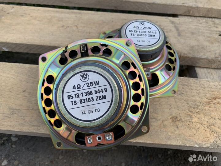 Динамики штатной аудиосистемы BMW E32 E34 25 Вт