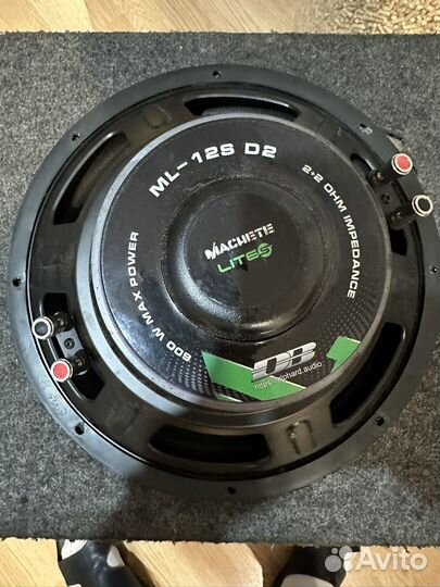 Сабвуфер пассивный Machete