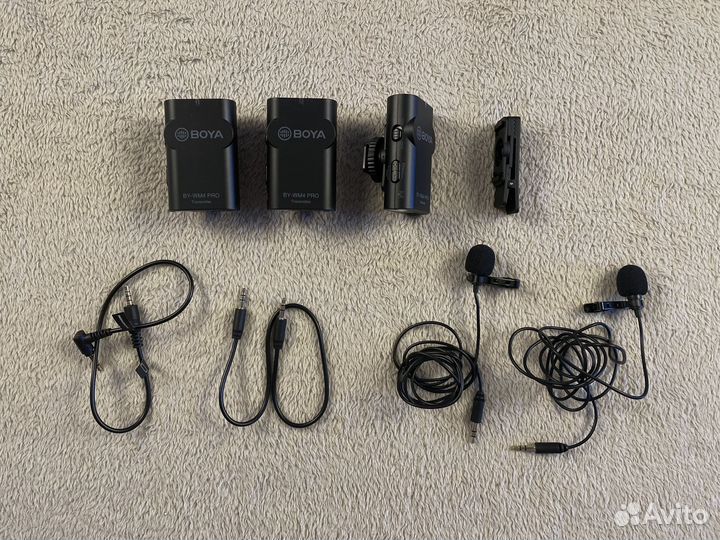 Микрофон петличный boya BY-WM4PRO-K2