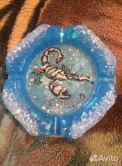 Пепельница из эпоксидной смолы