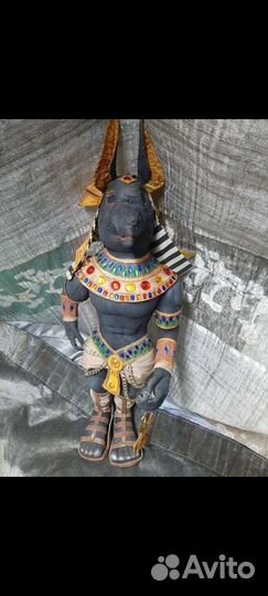 А игрушка египетский бог ручная работа