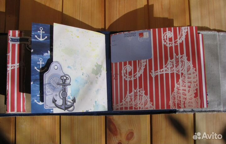 Фотоальбом ручной работы. Морской