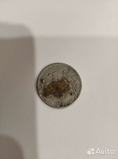 Монета брак