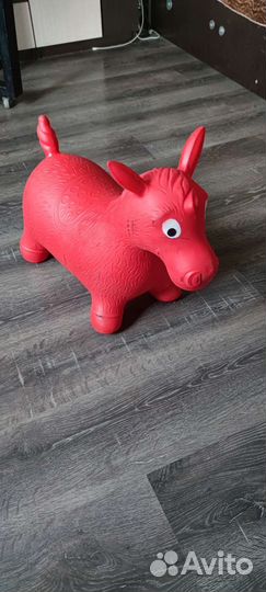 Игрушка прыгун ослик