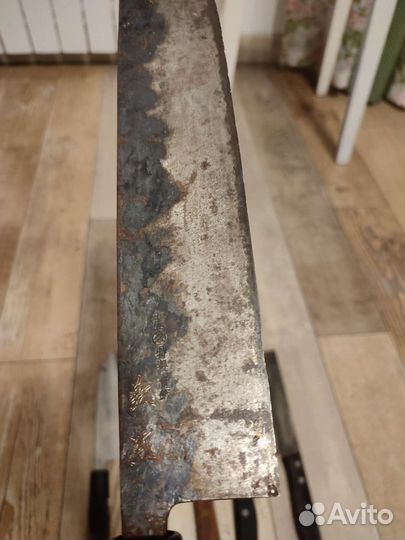 Кованые японские кухонные ножи