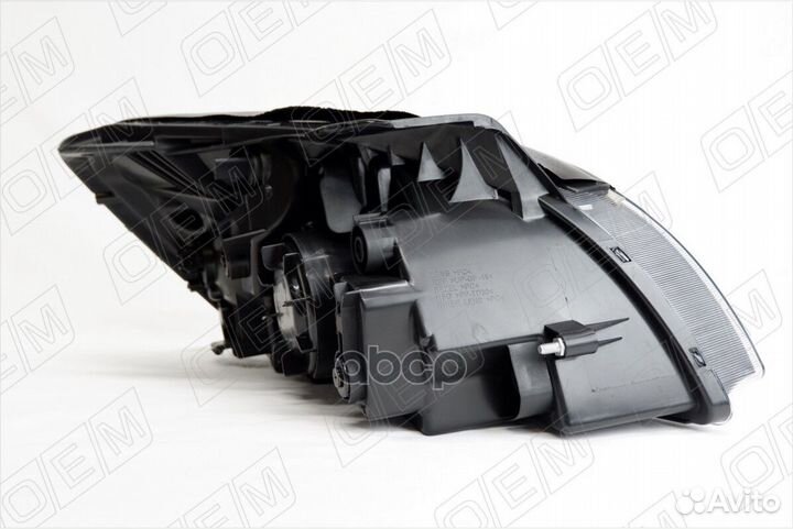 Фара левая Kia Rio 2 JB 2009-2011, черная OEM00