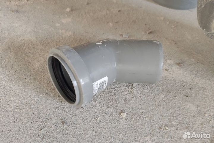 Трубы / уголки канализационного стояка (1 м)