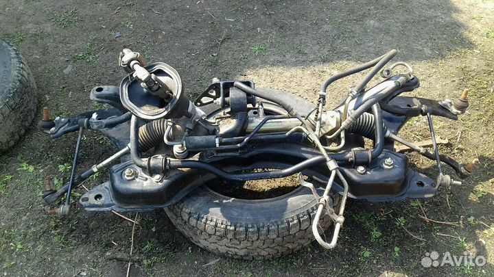 Балка полностью в сборе с рейкой