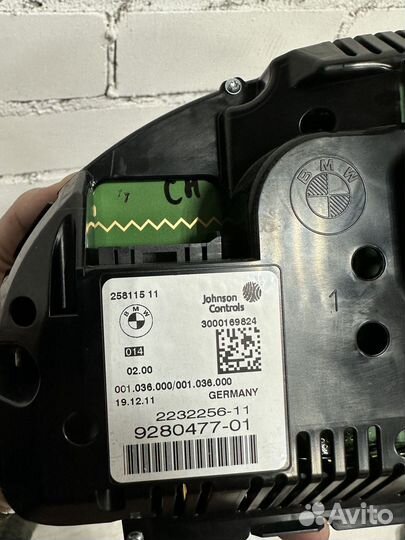 Панель приборов BMW F10