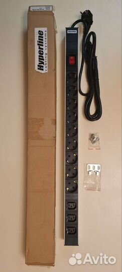 Блок розеток Huperline SHT-9SH-3IEC-S-2.5EU