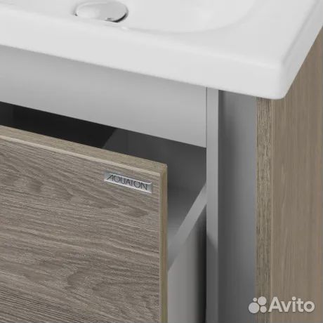 Тумба с раковиной aquaton (Акватон) 1a2314k1sx850