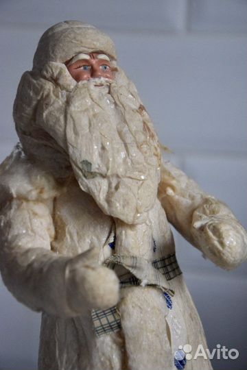 Дед мороз ватный СССР