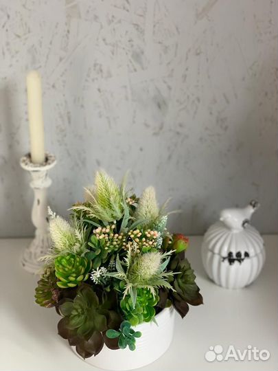 Искусственные цветы для декора