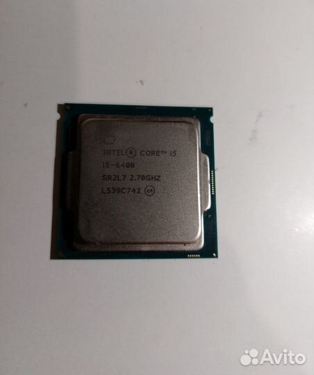 Процессор i5 6400 2.7GHz