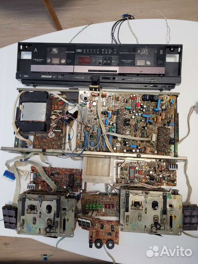 Магнитофон приставка Вега мп-122 по запчастям