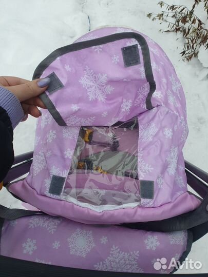 Детские санки коляска бу