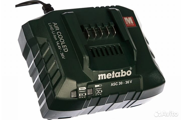 Аккумуляторы Metabo 2 шт. (4Ач; 18 В; Li-Ion) и зу