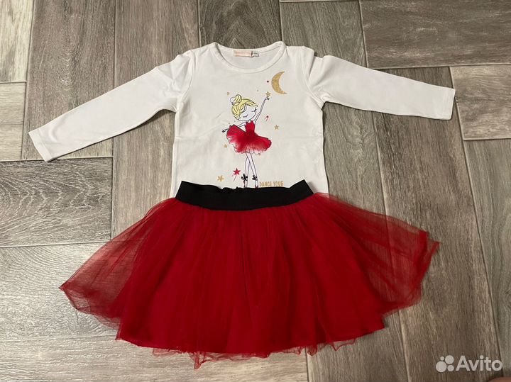 Платье для девочки 92
