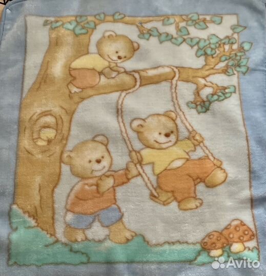 Детское флисовое одеяло