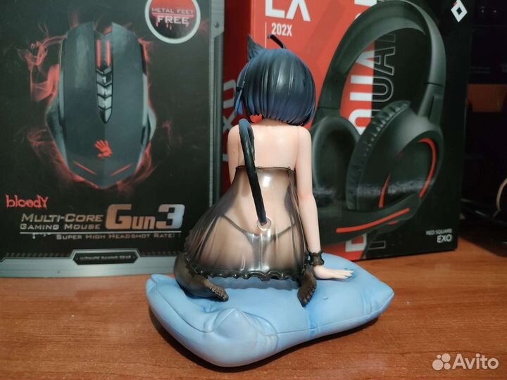 Фигурка аниме кошко-девочка honakai impact