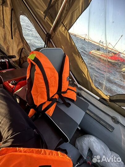 Лодка пвх с ходовым тентом + микатсу 9.9 2023 г