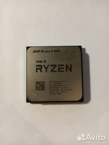 Процессор Ryzen 5 3600 OEM купить в Москве | Электроника | Авито