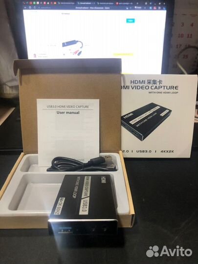 Устройство видеозахвата hdmi - USB 4K 60Hz