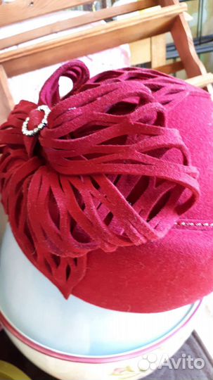 Шляпа фетровая женская 58р