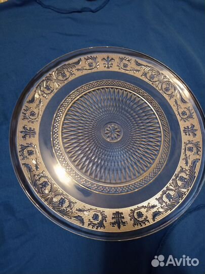 Блюдо стеклянное