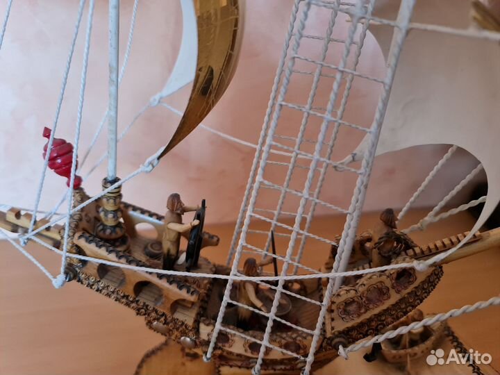 Корабль ручной работы