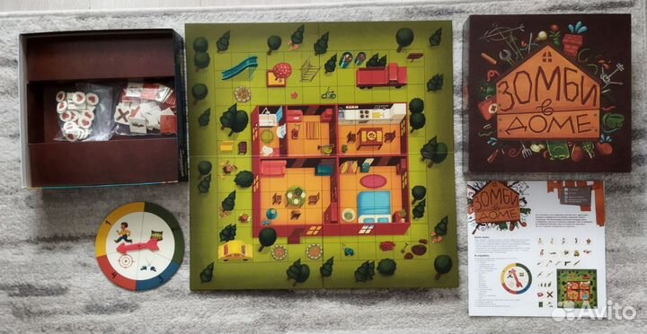 Зомби в доме настольная игра