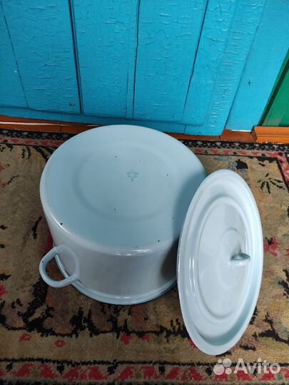 Эмалированный посуда бу