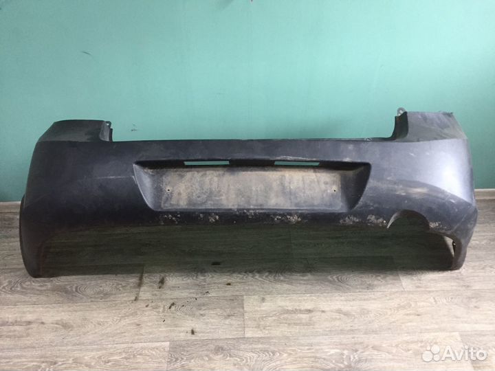 Задний бампер Рено Логан