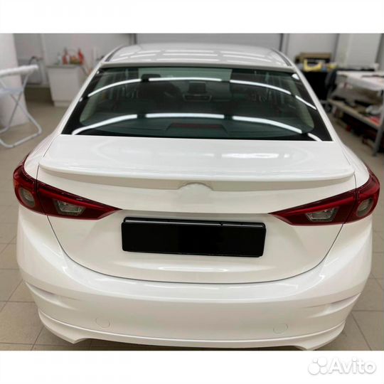 Спойлер Мазда 3 BM Седан (13-18) AR