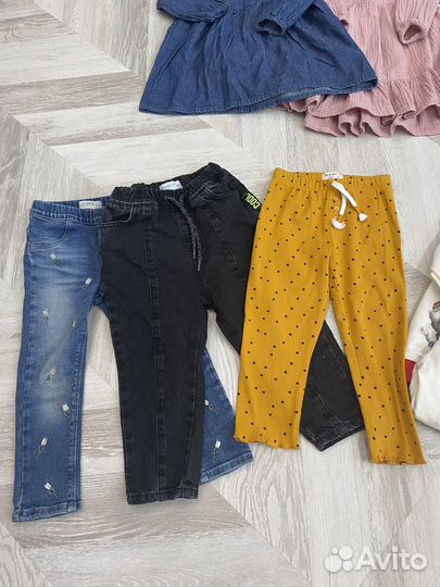 Вещи на девочку пакетом, размер 98