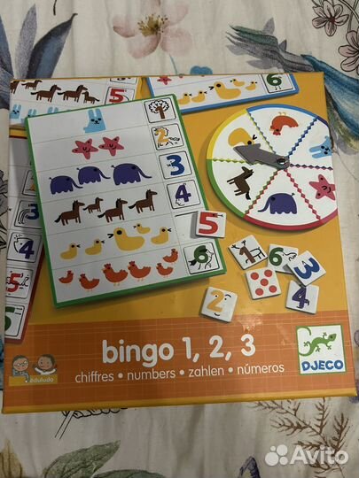 Настольные игры Djeco для самых маленьких