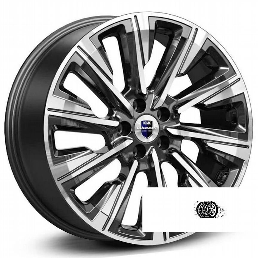 Литые диски K&K 7.5×R19 5×108