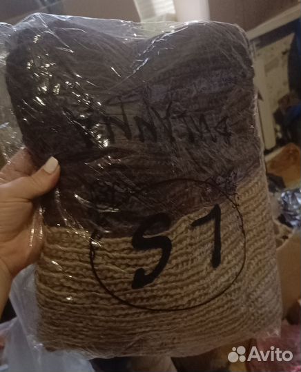 Шарфы и вязанные хомуты