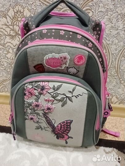 Рюкзак школьный для девочки Across