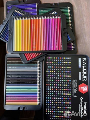 180 Цветные карандаши kalour объявление продам