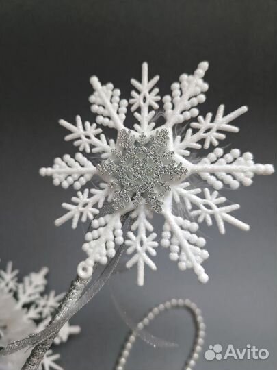Волшебная палочка снежинка